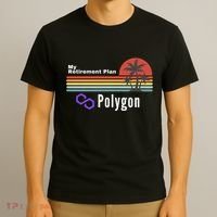 Polygon My Retirement Plan, Polygon Logo, Polygon Crypto T-Shirt thumb 3