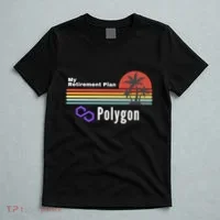 Polygon My Retirement Plan, Polygon Logo, Polygon Crypto T-Shirt thumb 5