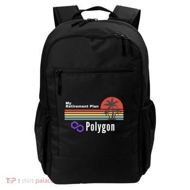 Polygon My Retirement Plan, Polygon Logo, Polygon Crypto Backpack