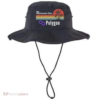 Polygon My Retirement Plan, Polygon Logo, Polygon Crypto Bucket Hat