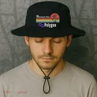 Polygon My Retirement Plan, Polygon Logo, Polygon Crypto Bucket Hat thumb 2