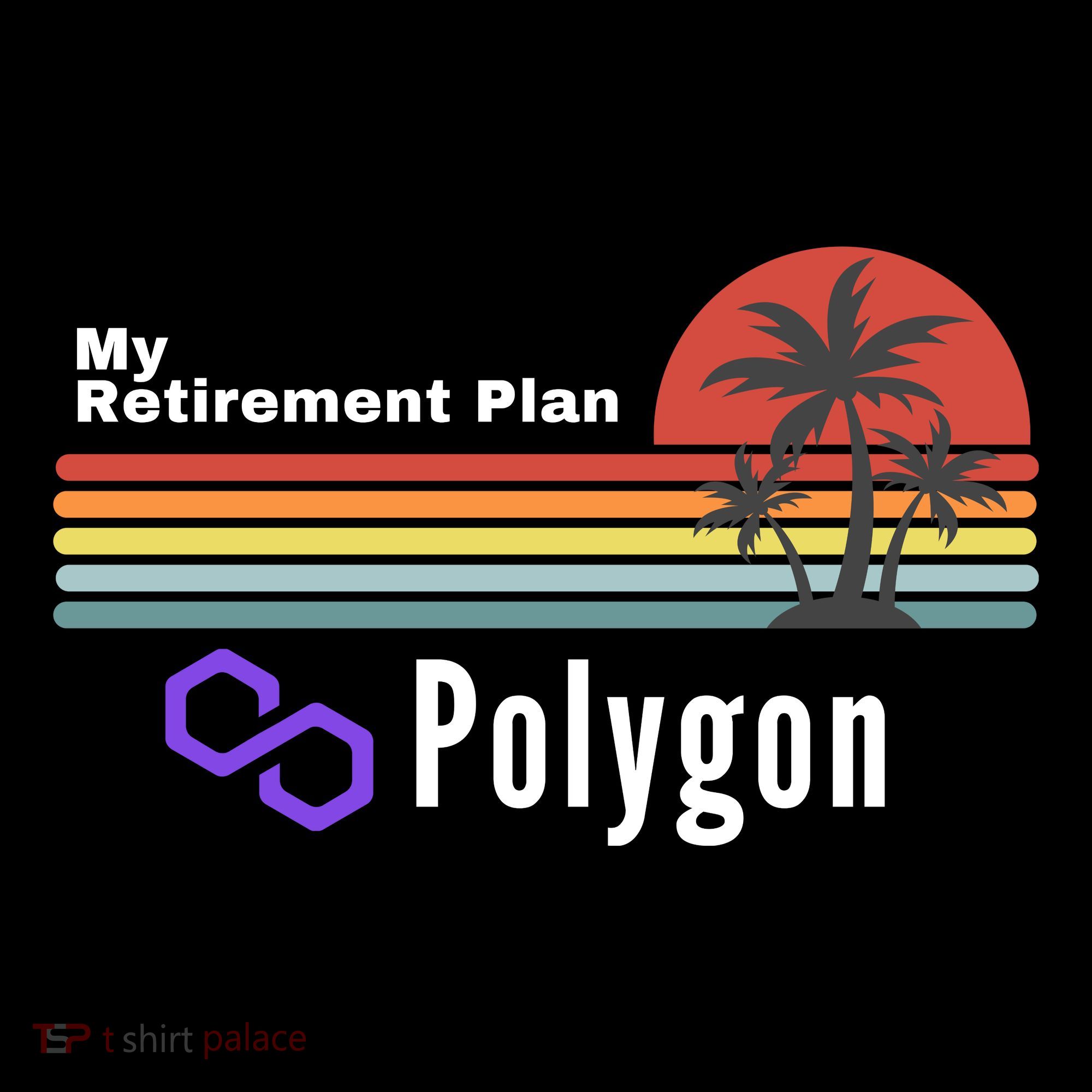 Polygon My Retirement Plan, Polygon Logo, Polygon Crypto Bucket Hat