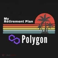 Polygon My Retirement Plan, Polygon Logo, Polygon Crypto Bucket Hat thumb 4