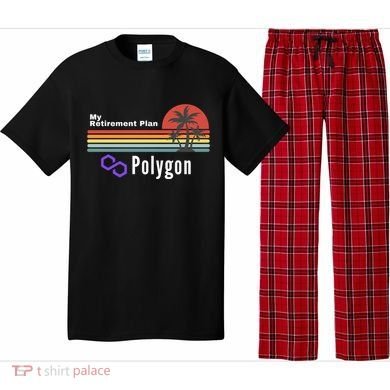 Polygon My Retirement Plan, Polygon Logo, Polygon Crypto Pajama Set