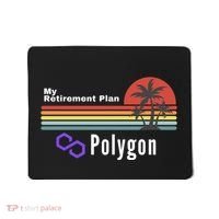 Polygon My Retirement Plan, Polygon Logo, Polygon Crypto Mousepad thumb 0