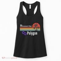 Polygon My Retirement Plan, Polygon Logo, Polygon Crypto Women's Tank Top thumb 0