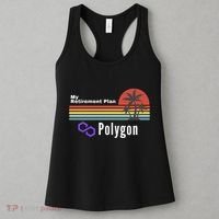 Polygon My Retirement Plan, Polygon Logo, Polygon Crypto Women's Tank Top thumb 3
