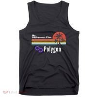 Polygon My Retirement Plan, Polygon Logo, Polygon Crypto Tank Top thumb 0