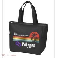 Polygon My Retirement Plan, Polygon Logo, Polygon Crypto Tote Bag thumb 3