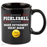 Pickleball Make Retirement Great Again 11oz C Handle Ceramic Mug thumb 0