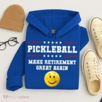 Pickleball Make Retirement Great Again Hoodie thumb 4