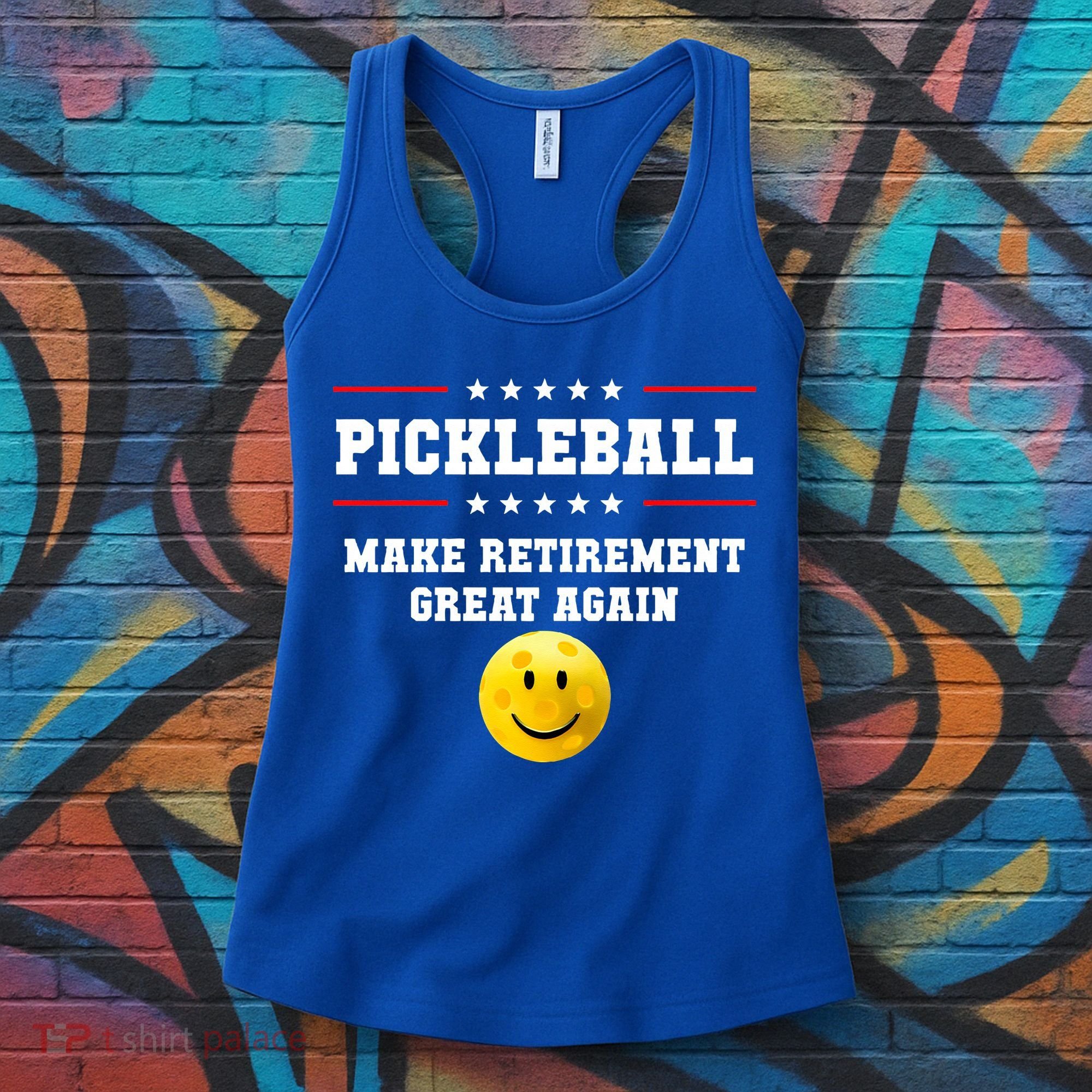 Pickleball Make Retirement Great Again Women's Tank Top