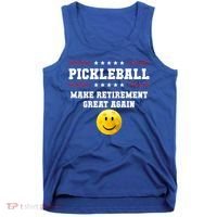 Pickleball Make Retirement Great Again Tank Top thumb 0
