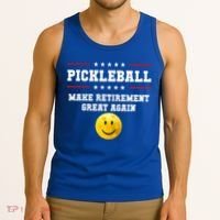 Pickleball Make Retirement Great Again Tank Top thumb 3