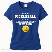 Pickleball Make Retirement Great Again Women's T-Shirt thumb 0
