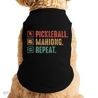 Pickleball Mahjong Repeat Doggie Tank thumb 0