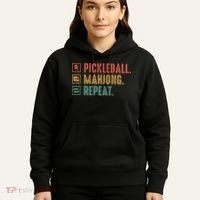 Pickleball Mahjong Repeat Hoodie thumb 5