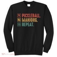 Pickleball Mahjong Repeat Sweatshirt thumb 0