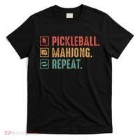 Pickleball Mahjong Repeat T-Shirt thumb 0