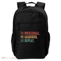 Pickleball Mahjong Repeat Backpack thumb 0
