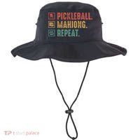 Pickleball Mahjong Repeat Bucket Hat thumb 0