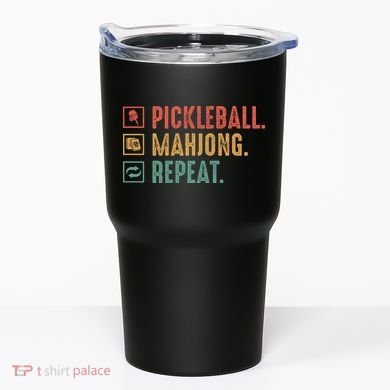 Pickleball Mahjong Repeat Tumbler