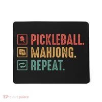 Pickleball Mahjong Repeat Mousepad thumb 0