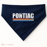 Pontiac Michigan Retro USA-Made Doggie Bandana thumb 0