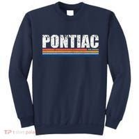 Pontiac Michigan Retro Sweatshirt thumb 0