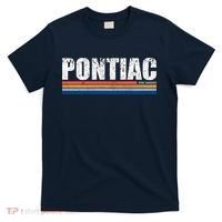 Pontiac Michigan Retro T-Shirt thumb 0