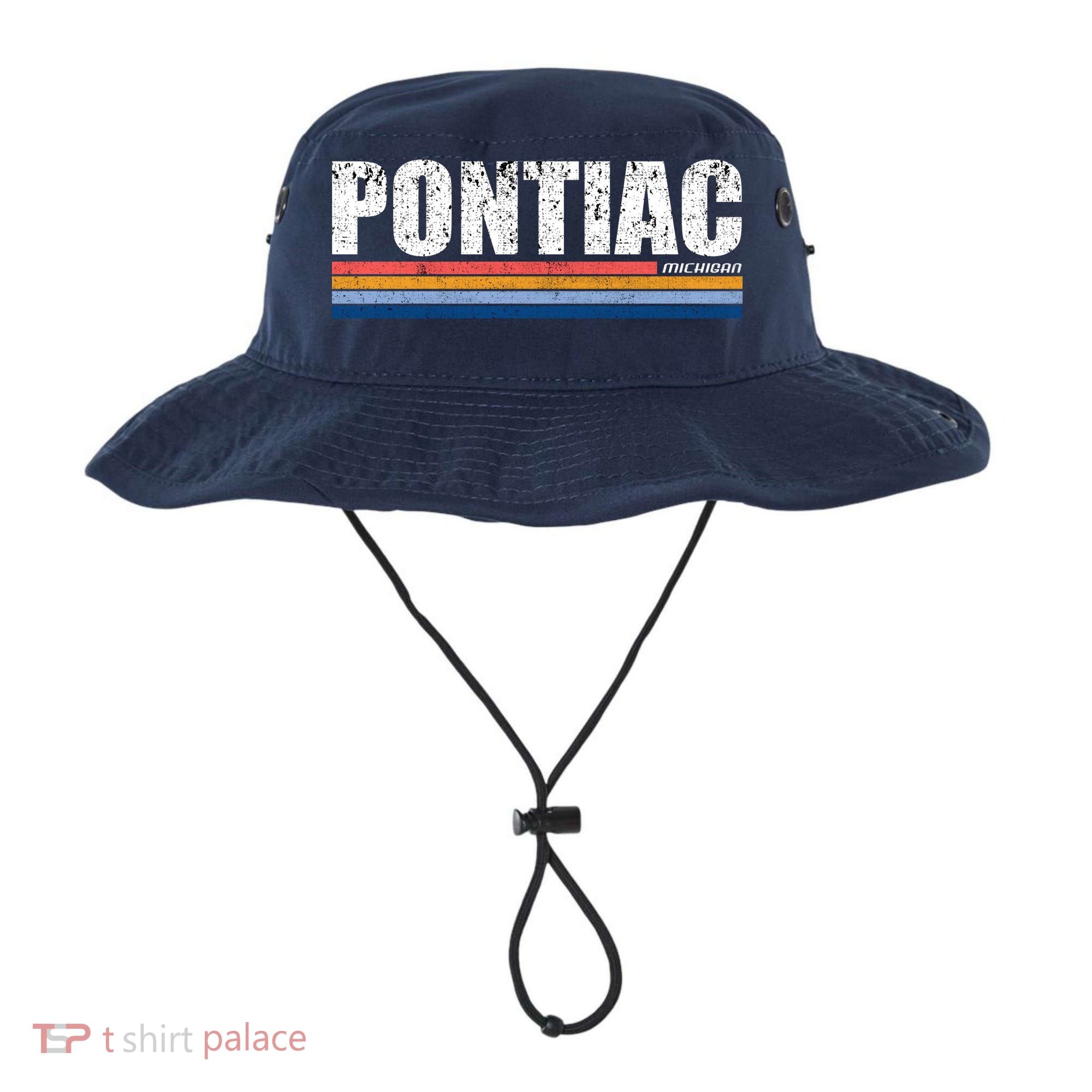 Pontiac Michigan Retro Bucket Hat