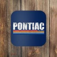 Pontiac Michigan Retro Coaster thumb 0