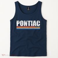 Pontiac Michigan Retro Tank Top thumb 2