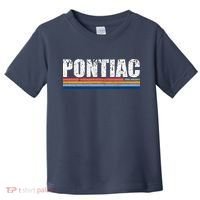 Pontiac Michigan Retro Toddler T-Shirt thumb 0