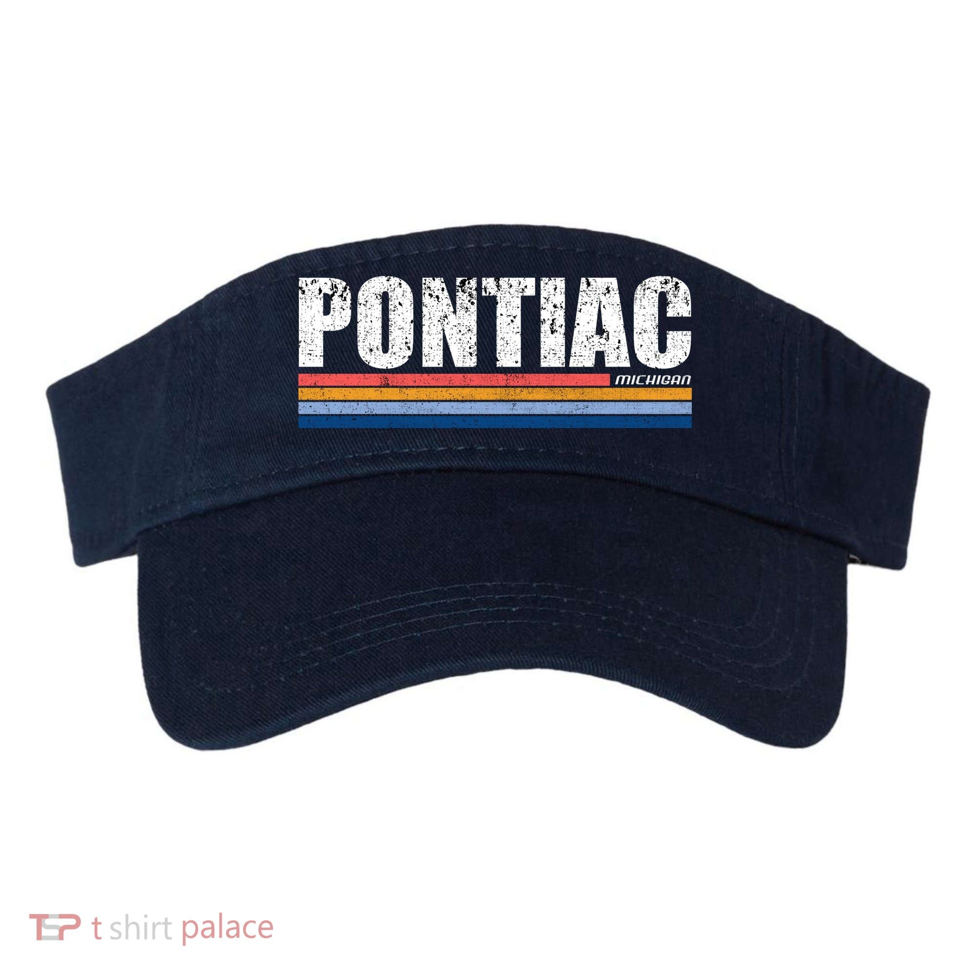 Pontiac Michigan Retro Visor