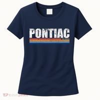 Pontiac Michigan Retro Women's T-Shirt thumb 0