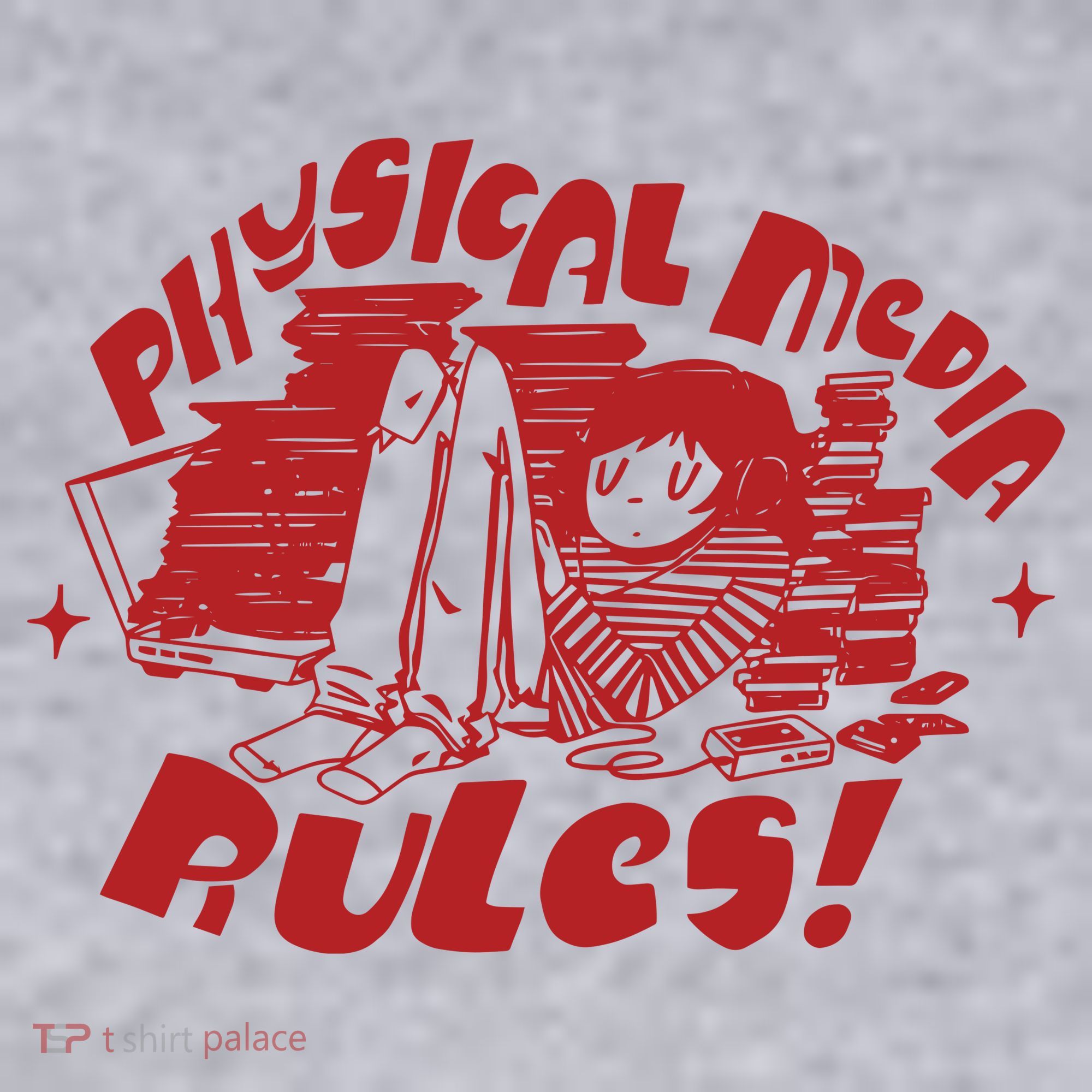Physical Media Rules Women's Sweatshirt