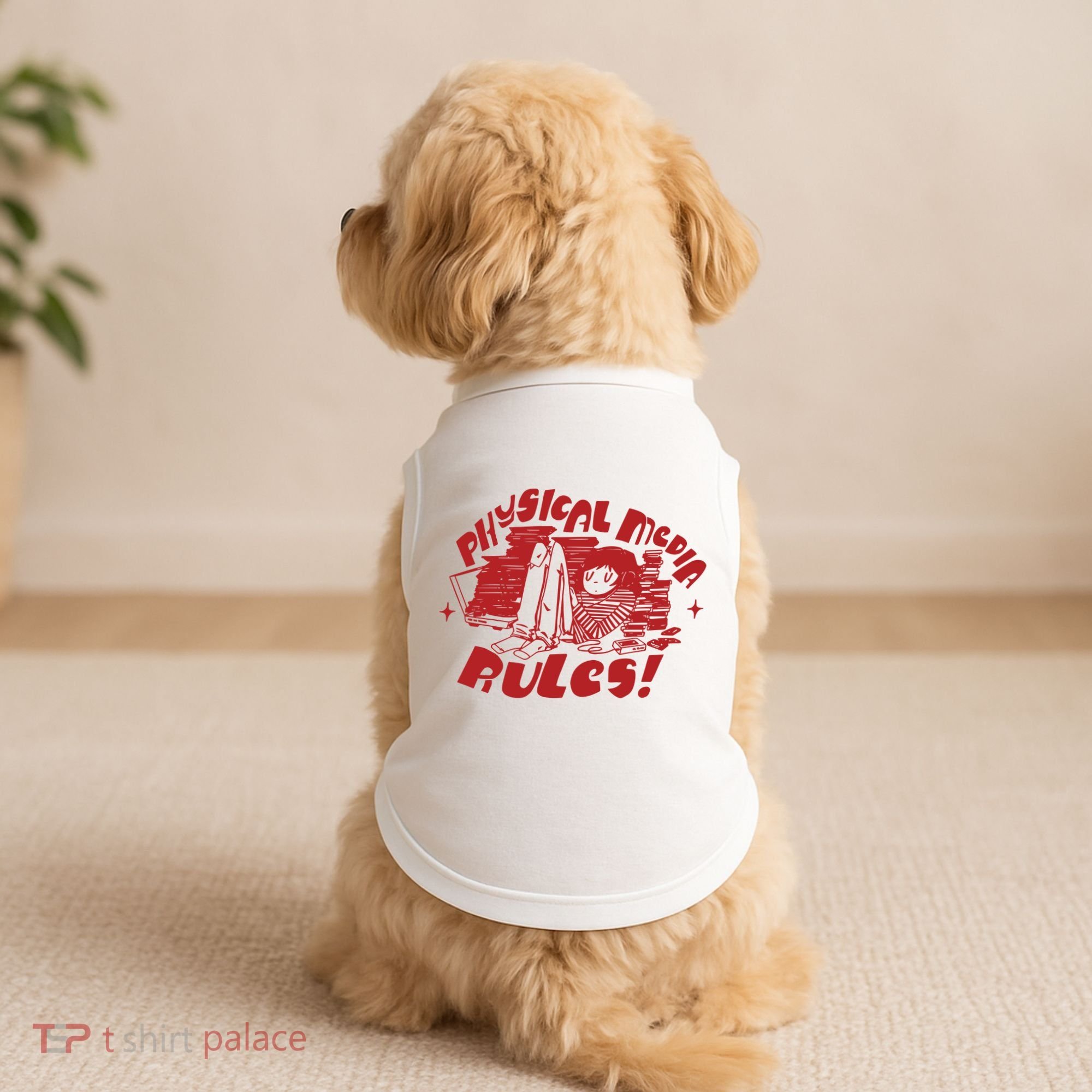 Physical Media Rules Doggie Tank
