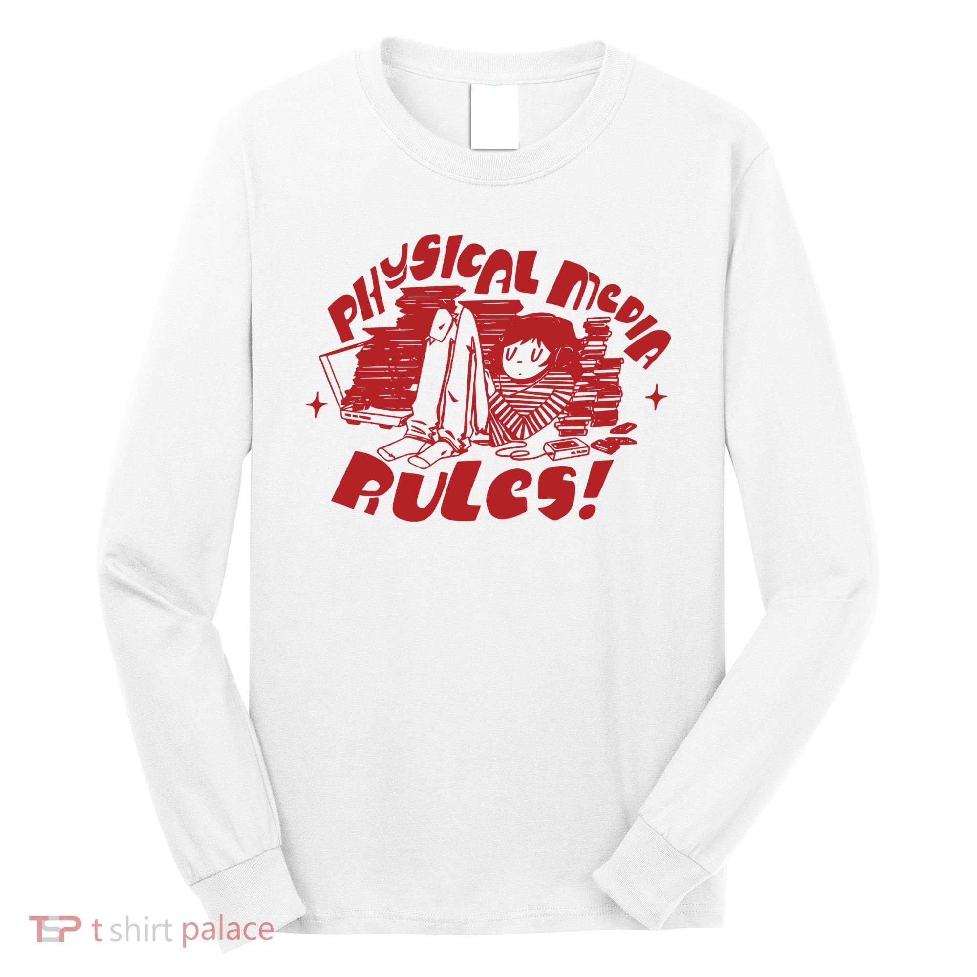 Physical Media Rules Long Sleeve Shirt