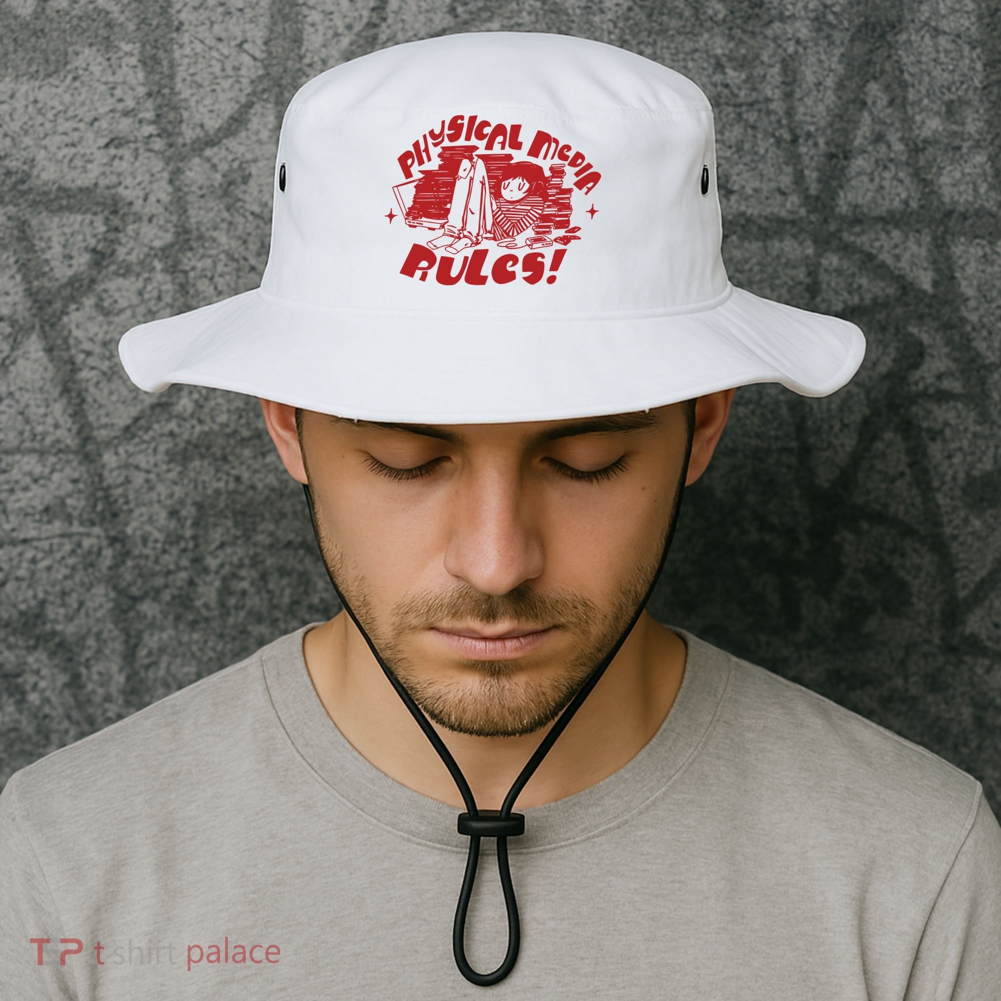 Physical Media Rules Bucket Hat