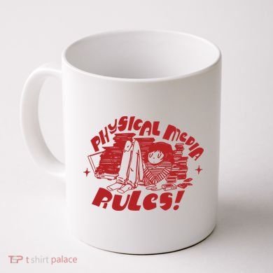 Physical Media Rules Coffee Mug