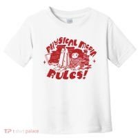 Physical Media Rules Toddler T-Shirt thumb 0