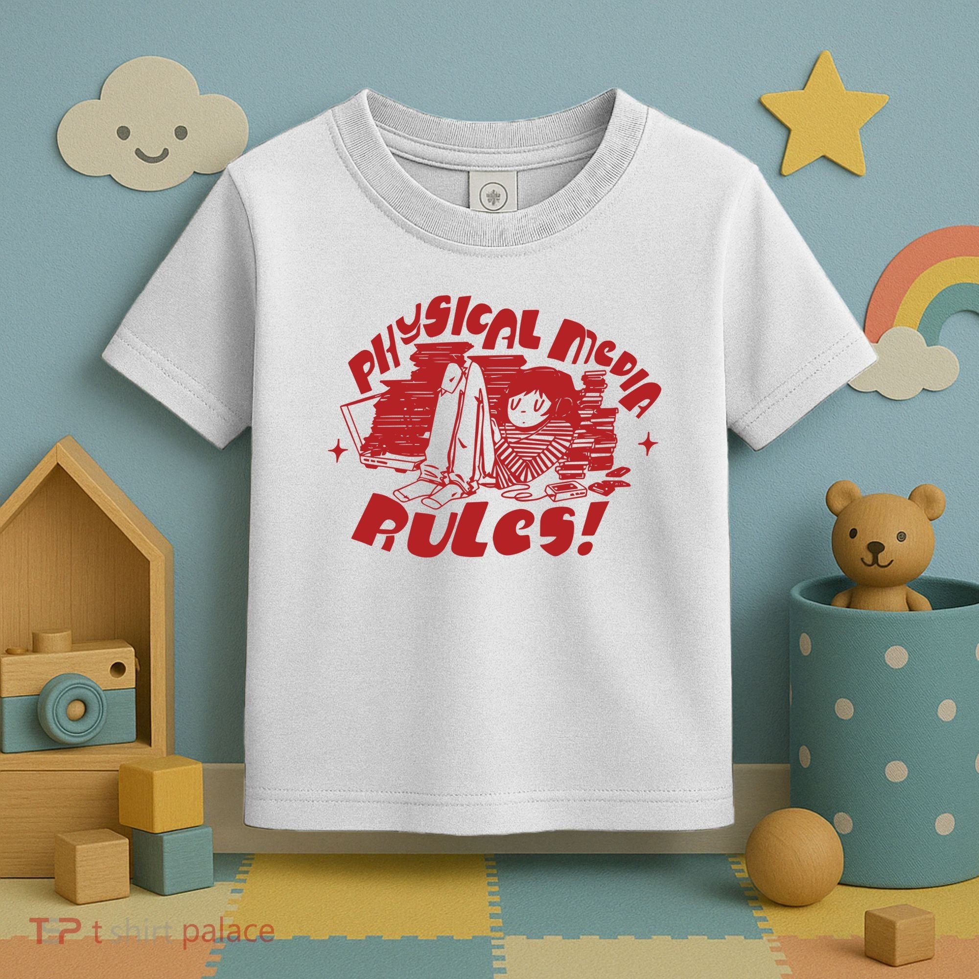 Physical Media Rules Toddler T-Shirt