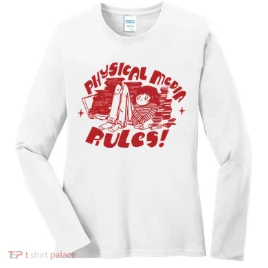 Physical Media Rules Women's Long Sleeve Shirt
