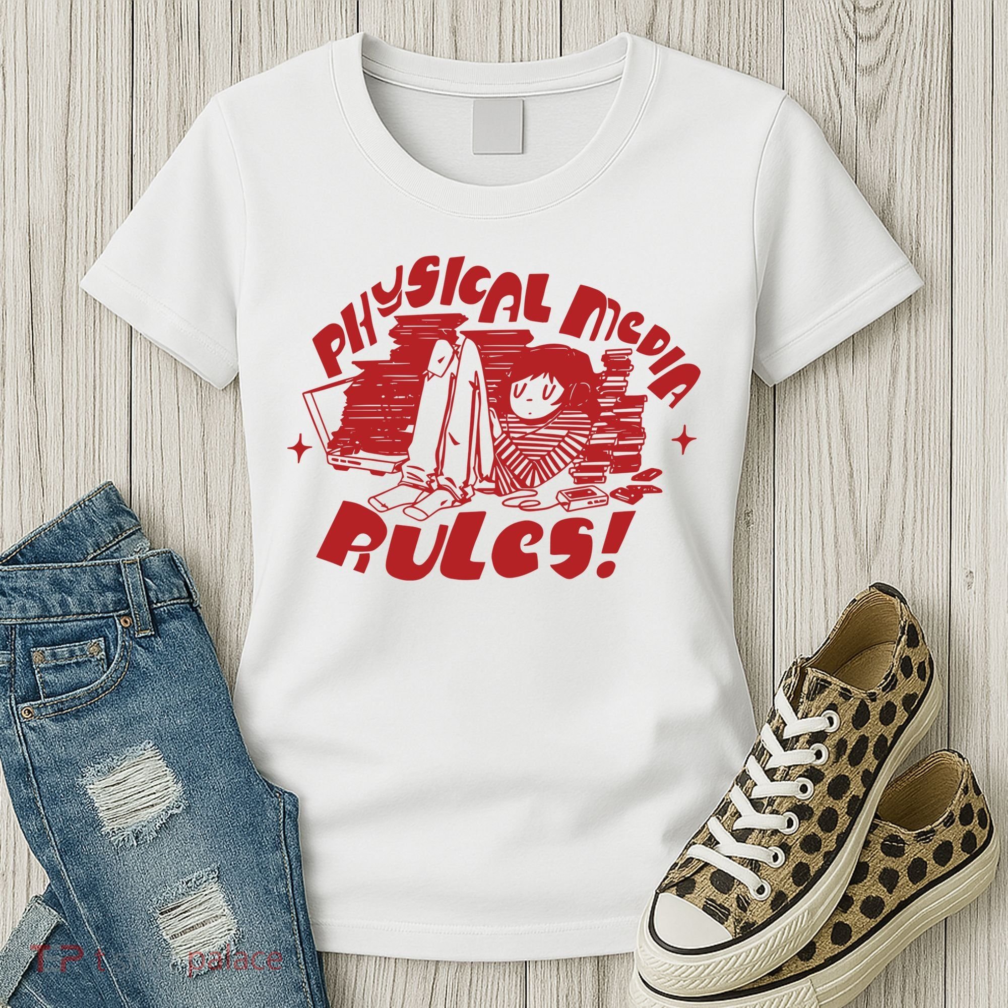 Physical Media Rules Women's T-Shirt