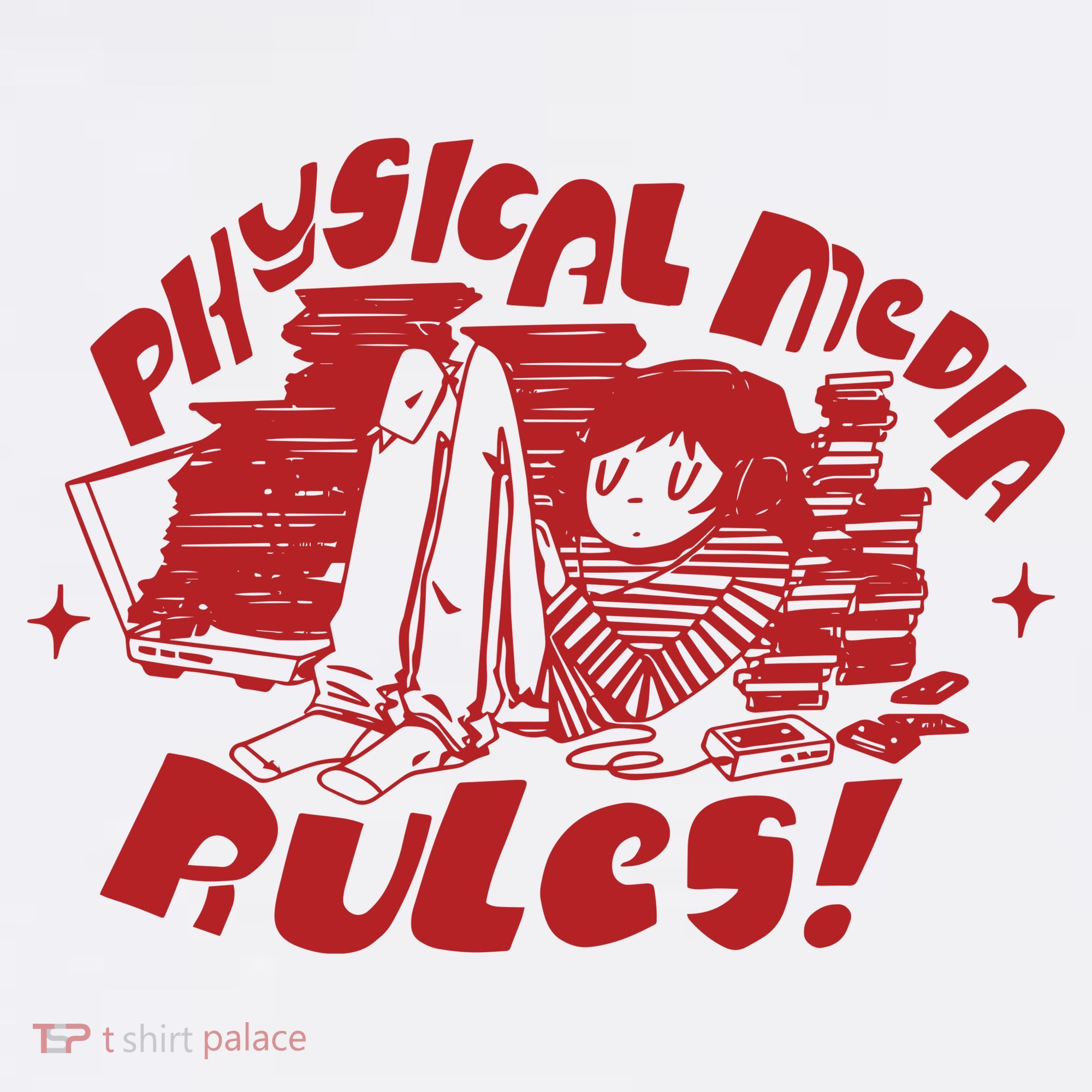 Physical Media Rules Women's T-Shirt