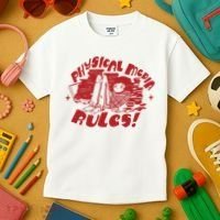 Physical Media Rules Kids T-Shirt thumb 3