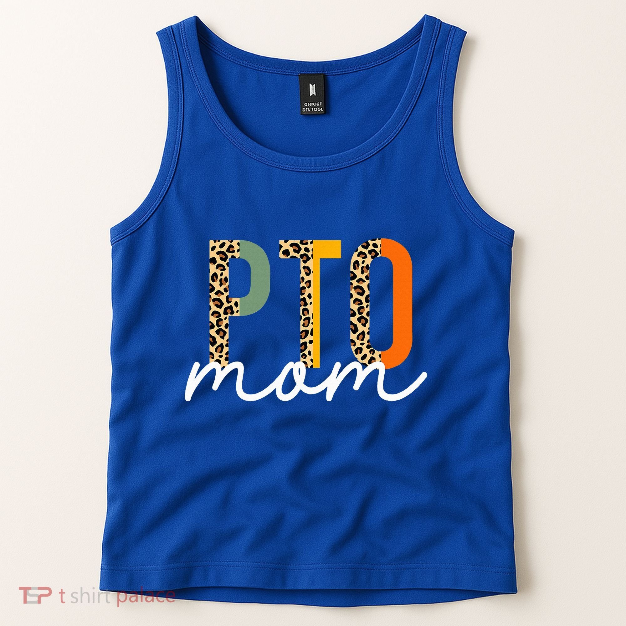 PTO Mom School Volunteer Mothers Appreciation Tank Top