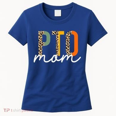 PTO Mom School Volunteer Mothers Appreciation Women's T-Shirt