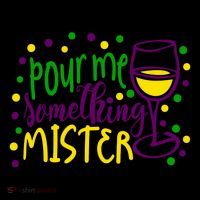 Pour Me Something Mister Mardi Gras Party Toddler Hoodie thumb 2